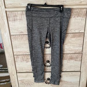 Heathered gray leggings